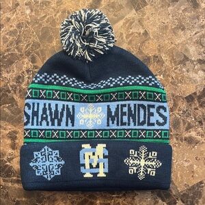 Shawn Mendes Knit Beanie with Pom